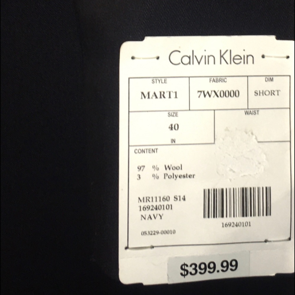 Calvin Klein sport coat. Brand new!
